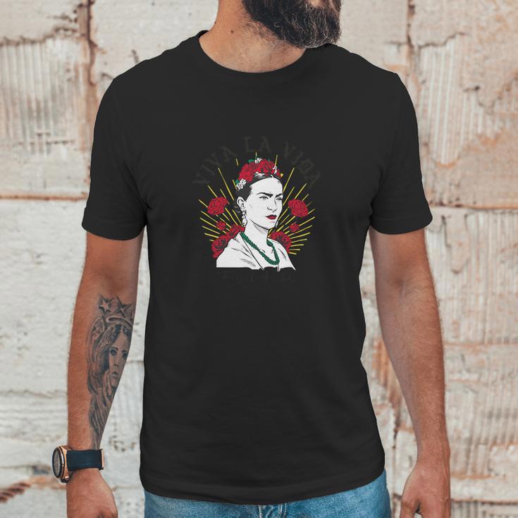 Frida Kahlo Viva La Vida Unisex T-Shirt Gifts for Him