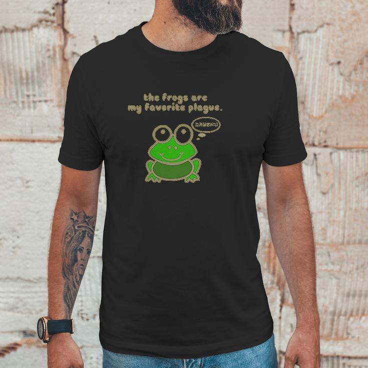 Frog Passover Plague Unisex T-Shirt Gifts for Him