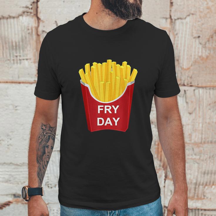 Fry Day Fryday French Fry Unisex T-Shirt Gifts for Him