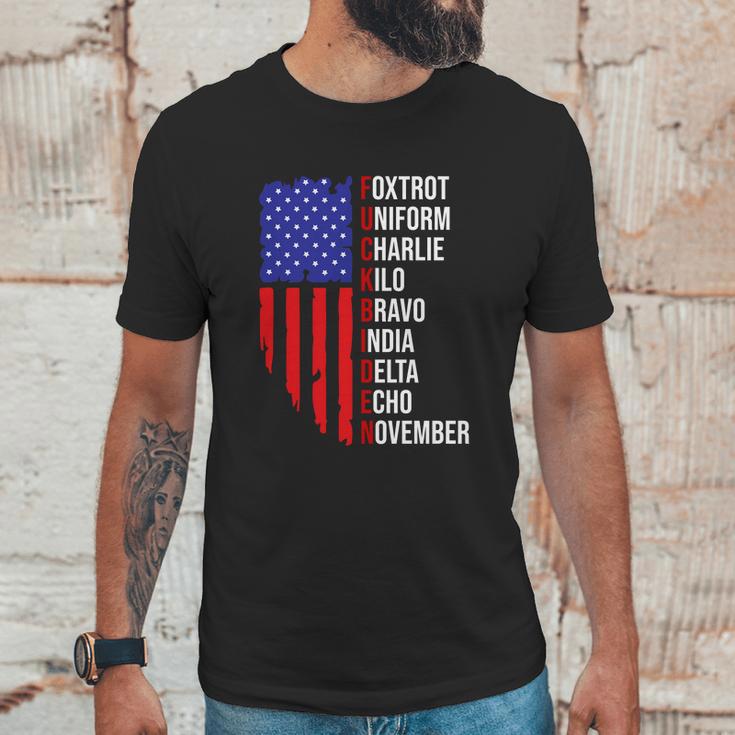 Fuck Biden Shirt Foxtrot Uniform Charlie Anti Joe Biden Unisex T-Shirt Gifts for Him