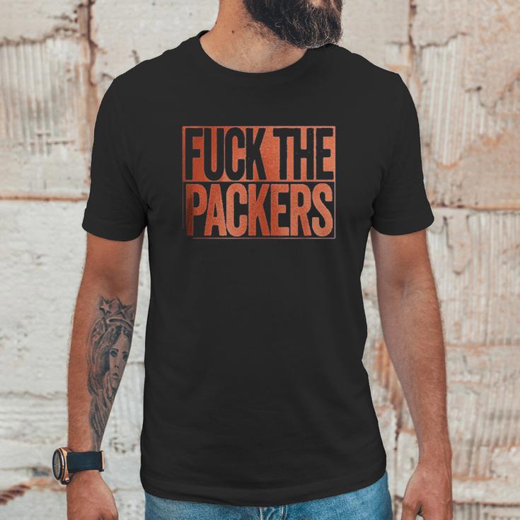 Fuk The Packers Funny Smack Talk Unisex T-Shirt Gifts for Him