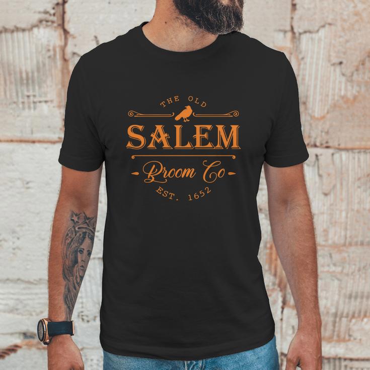 Funny Halloween Halloween Old Salem Broom Company Halloween Party Witch Hal Unisex T-Shirt Gifts for Him