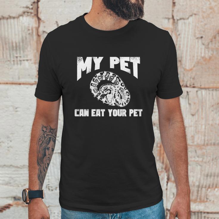 Funny Pet Love Ball Python Gift Funny Gift Snake Lovers Gift Unisex T-Shirt Gifts for Him