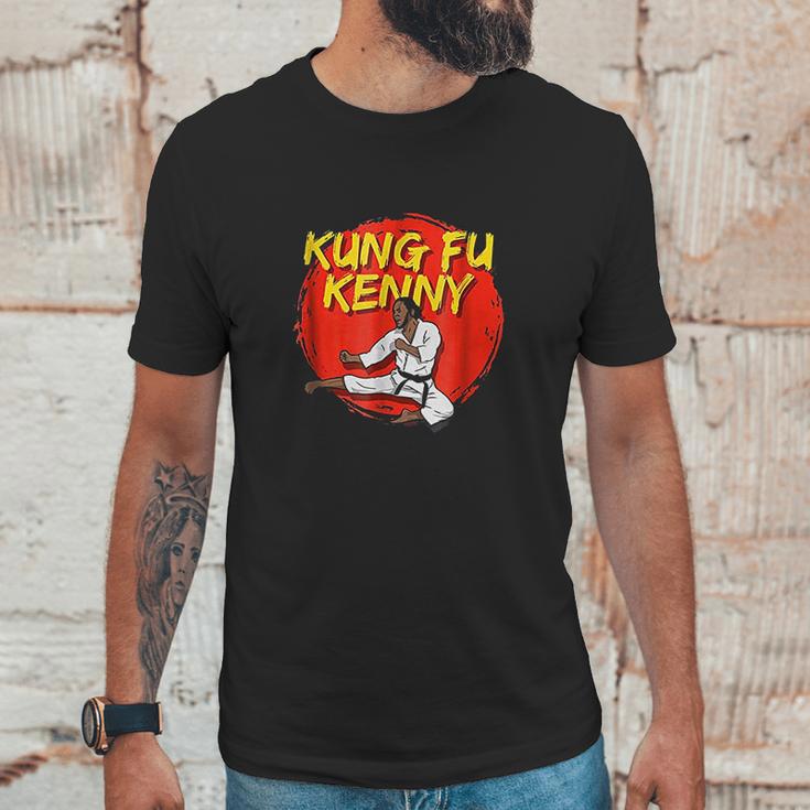 Funny Rap Concert Gift Kung Fu Kenny Fighting Gift Unisex T-Shirt Gifts for Him