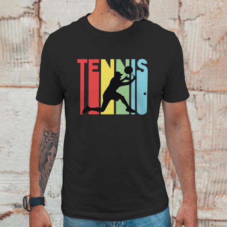 Funny Retro Tennis Logo Unisex T-Shirt Gifts for Him