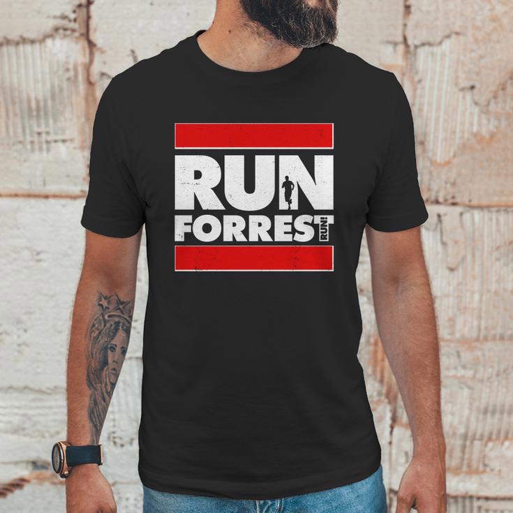 Funny Run Forrest Run Logo Unisex T-Shirt Gifts for Him