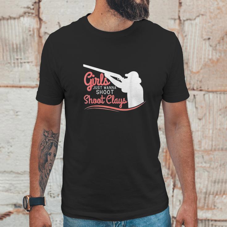 Funny Trap Skeet Shooting Unisex T-Shirt Gifts for Him