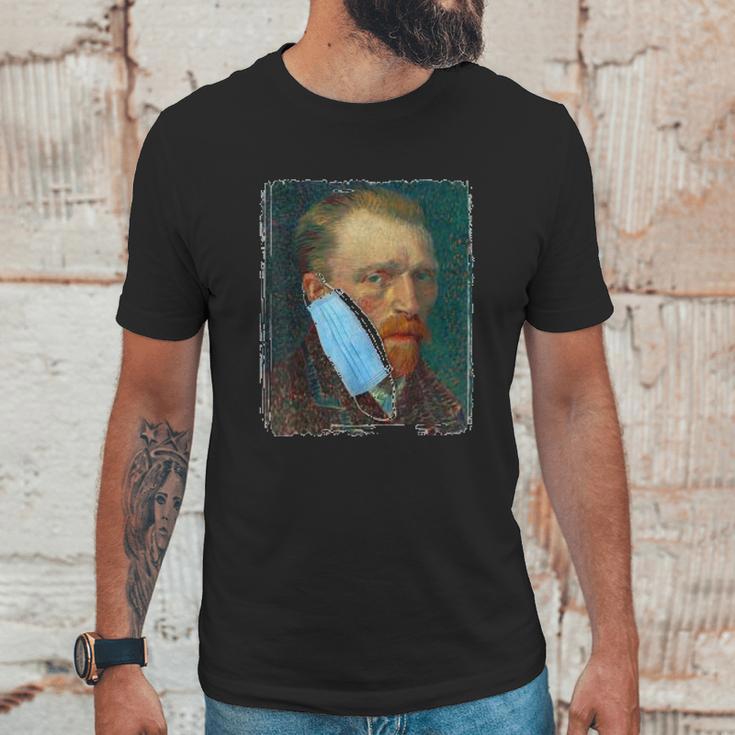 Funny Van Gogh Meme Social Distancing Unisex T-Shirt Gifts for Him