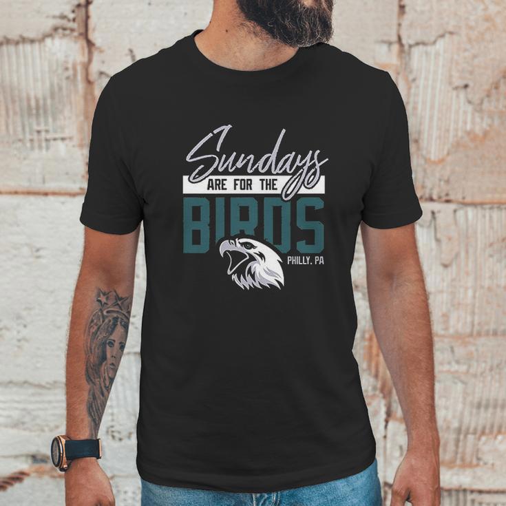 Game On Apparel Sundays Are For The Birds Philly Unisex T-Shirt Gifts for Him