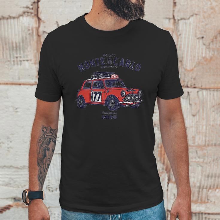 Garage Crew 006 Classic Mini Cooper Monte Carlo Rally Unisex T-Shirt Gifts for Him