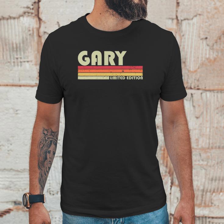 Gary Name Personalized Retro Vintage 80S 90S Birthday Unisex T-Shirt Gifts for Him