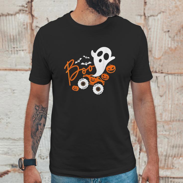 Ghost Rider Truck Monster Halloween Pumpkin Unisex T-Shirt Gifts for Him