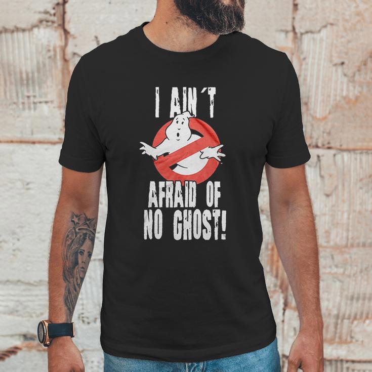 Ghostbusters I Aint Afraid Of No Ghost Unisex T-Shirt Gifts for Him