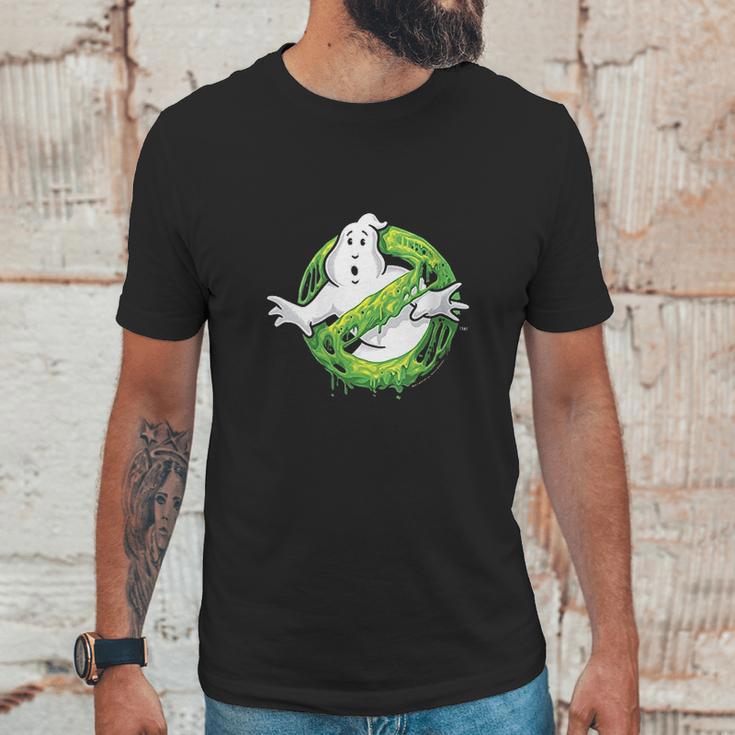 Ghostbusters Classic Slime Ghost Logo Unisex T-Shirt Gifts for Him