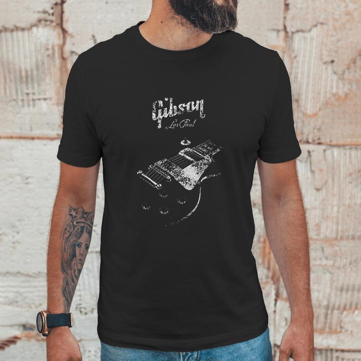 Gibson Les Paul Body Guitar Rock Blues Metal Jazz Music Dmn Unisex T-Shirt Gifts for Him