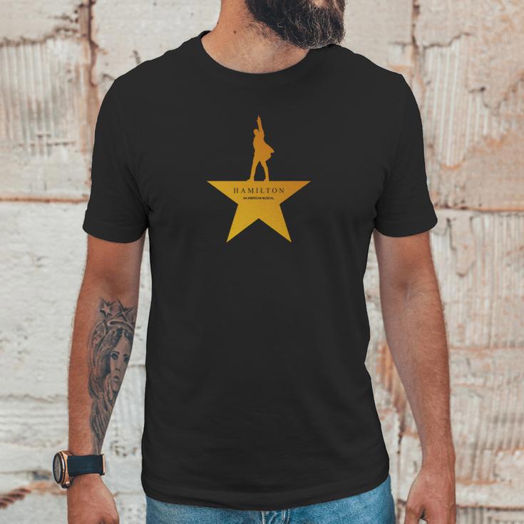 Golden Hamilton Unisex T-Shirt Gifts for Him