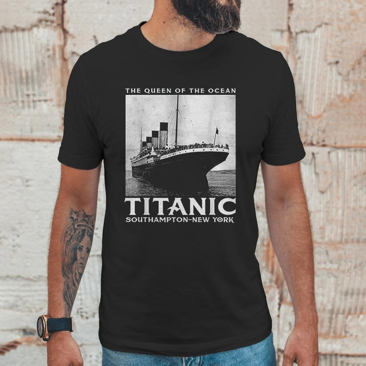 Great Rms Titanic April 1912 Sea Atlantic Ocean Ship Unisex T-Shirt Gifts for Him