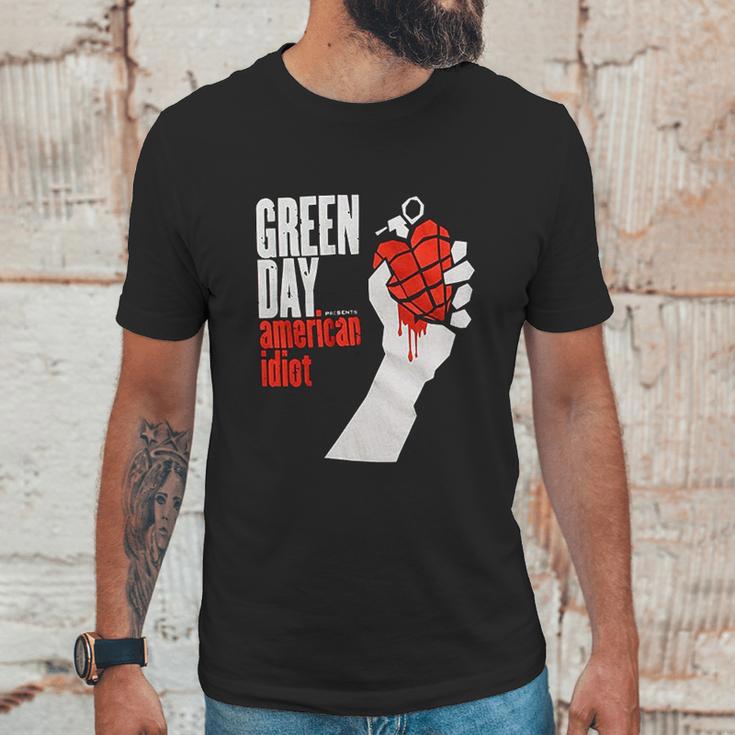 Green Day American Idiot Album Cover Unisex T-Shirt Gifts for Him