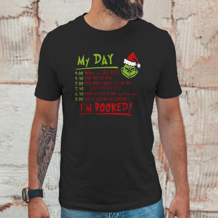 Grinch My Day Wallow In Self Pity Stare Into The Abyss Unisex T-Shirt Gifts for Him