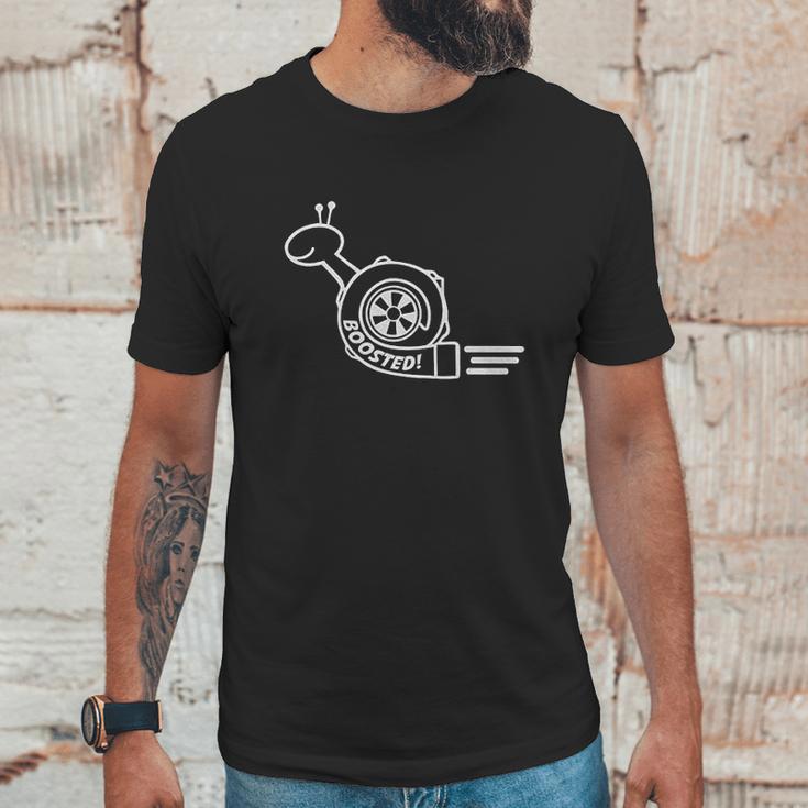 Guerrilla Boosted Snail Jdm Boost Unisex T-Shirt Gifts for Him