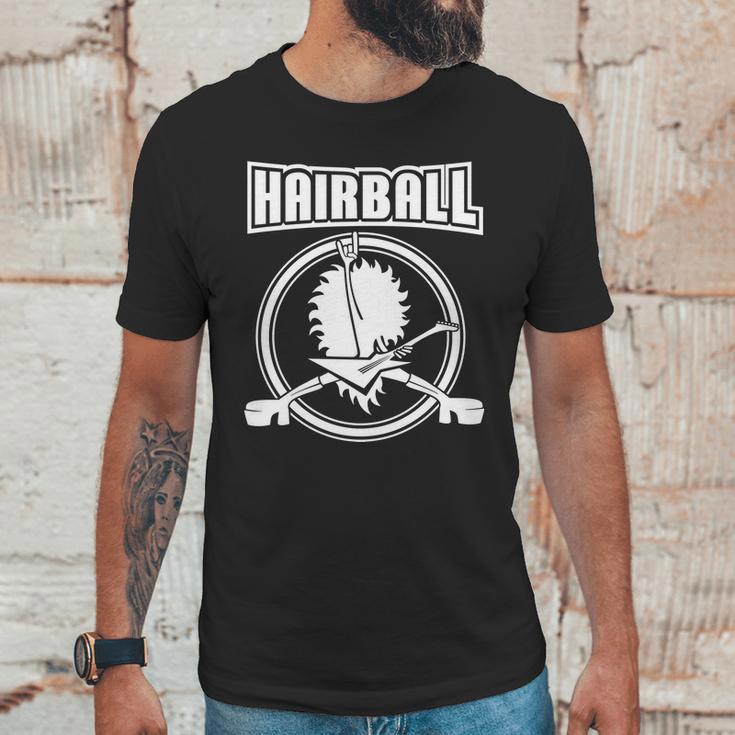 Hairball Band Guitar Logo Unisex T-Shirt Gifts for Him