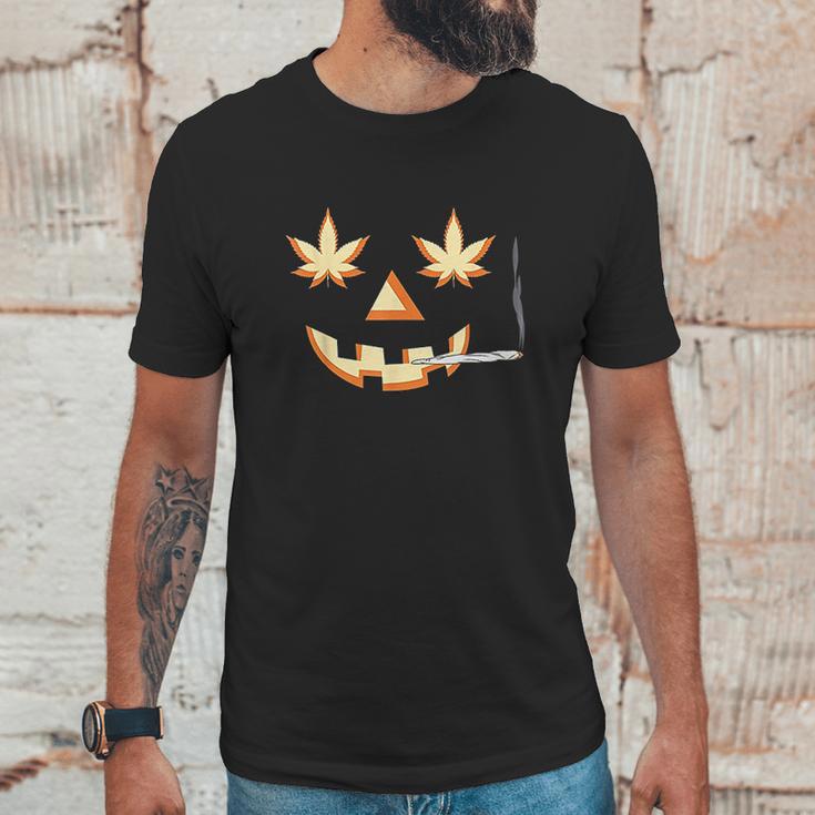 Halloween Funny Marijuana Gift Unisex T-Shirt Gifts for Him