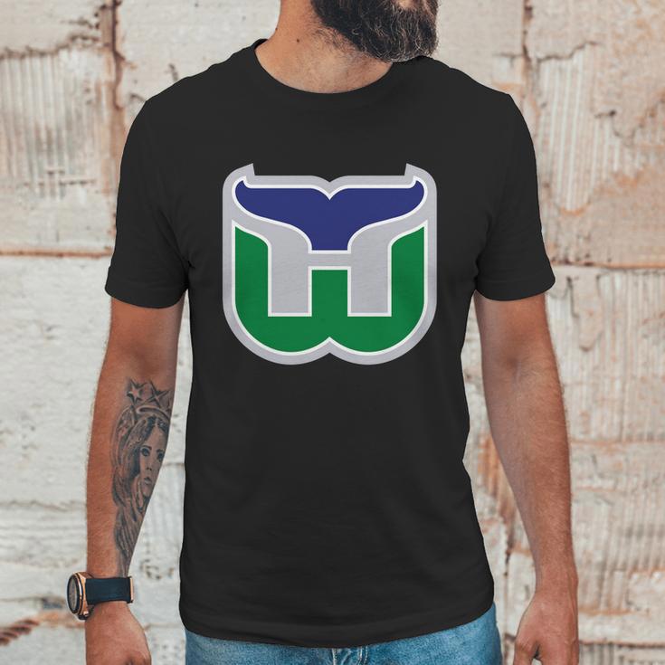 Hartford Whalers Hockey Retro 2 Unisex T-Shirt Gifts for Him