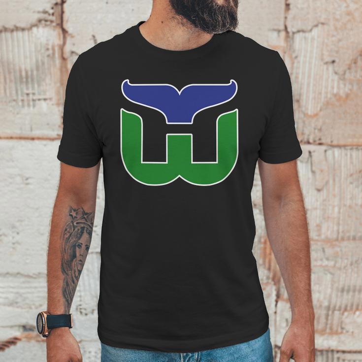 Hartford Whalers Hockey Retro Unisex T-Shirt Gifts for Him