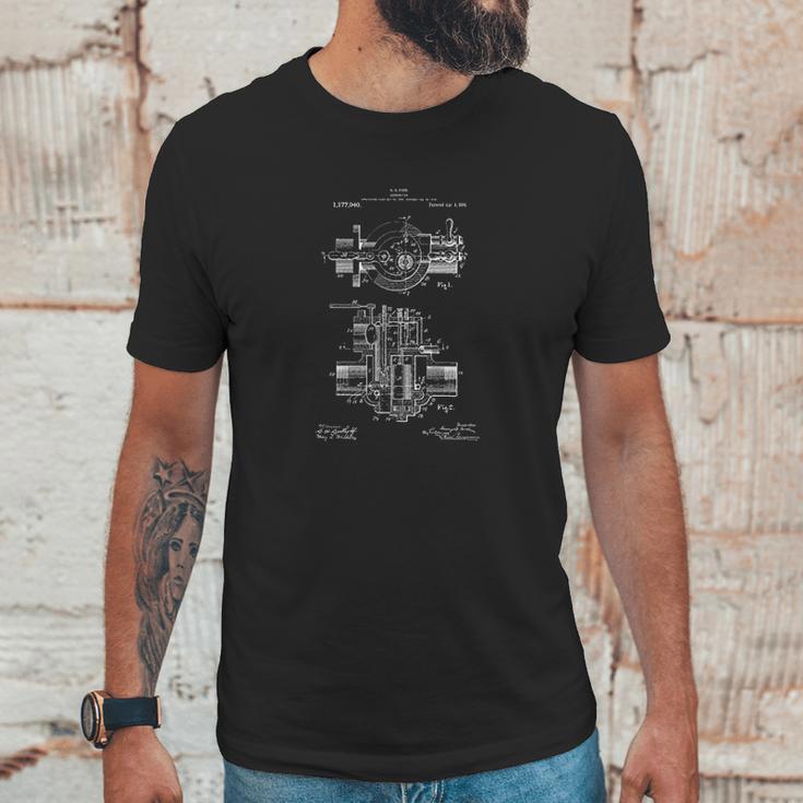 Henry Ford Carburetor Automotive Unisex T-Shirt Gifts for Him