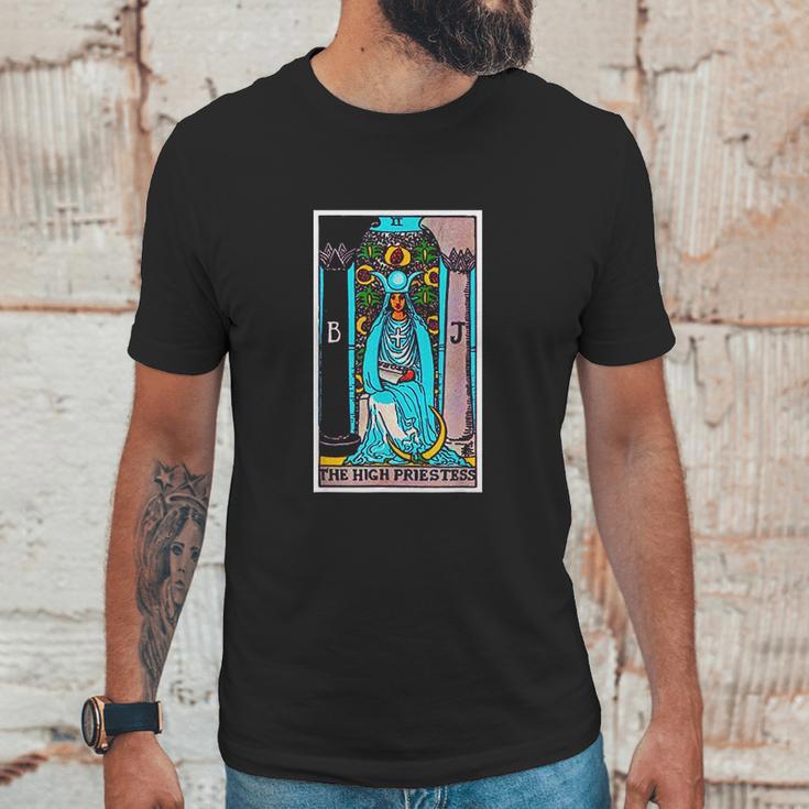 High Priestess Tarot Card Psychic Occult Metaphysical Unisex T-Shirt Gifts for Him