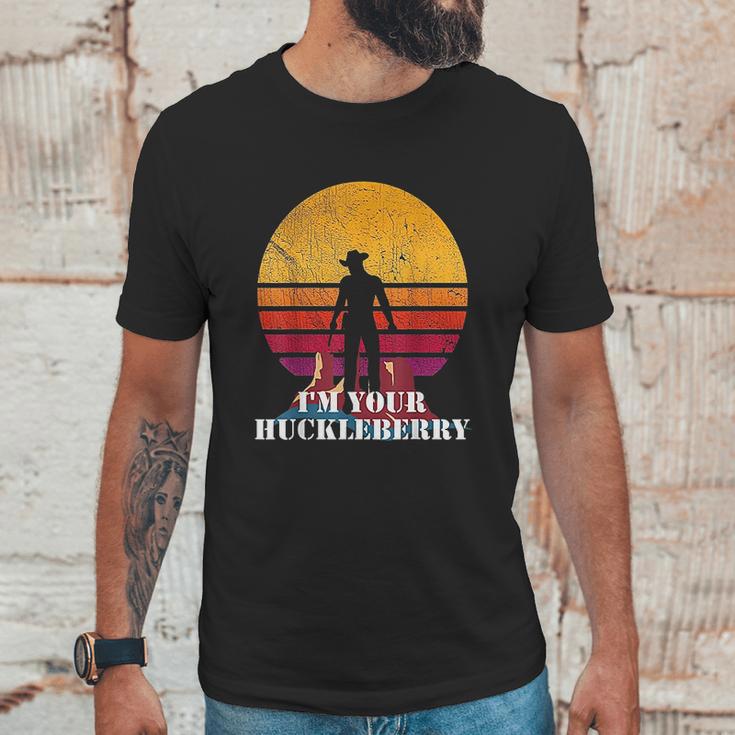 Im Your Huckleberry Western Quote Vintage Unisex T-Shirt Gifts for Him