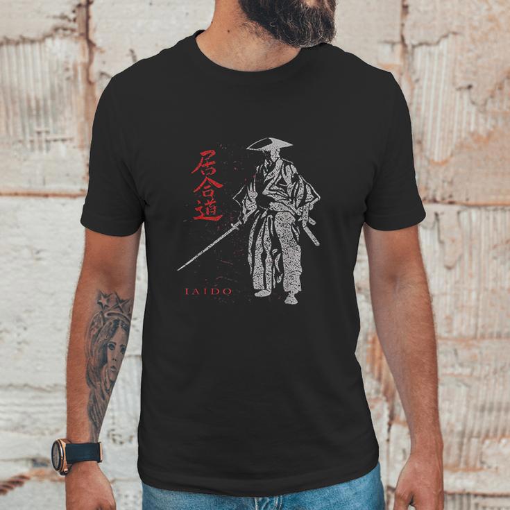 Iaido Martial Arts Samurai Ronin Unisex T-Shirt Gifts for Him