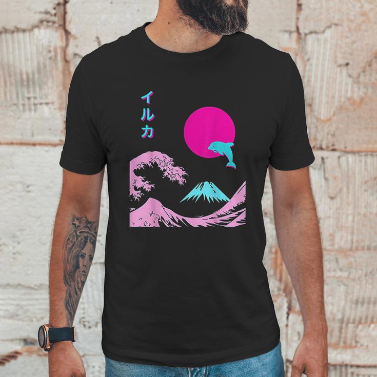 Japanese Dolphin Unisex T-Shirt Gifts for Him