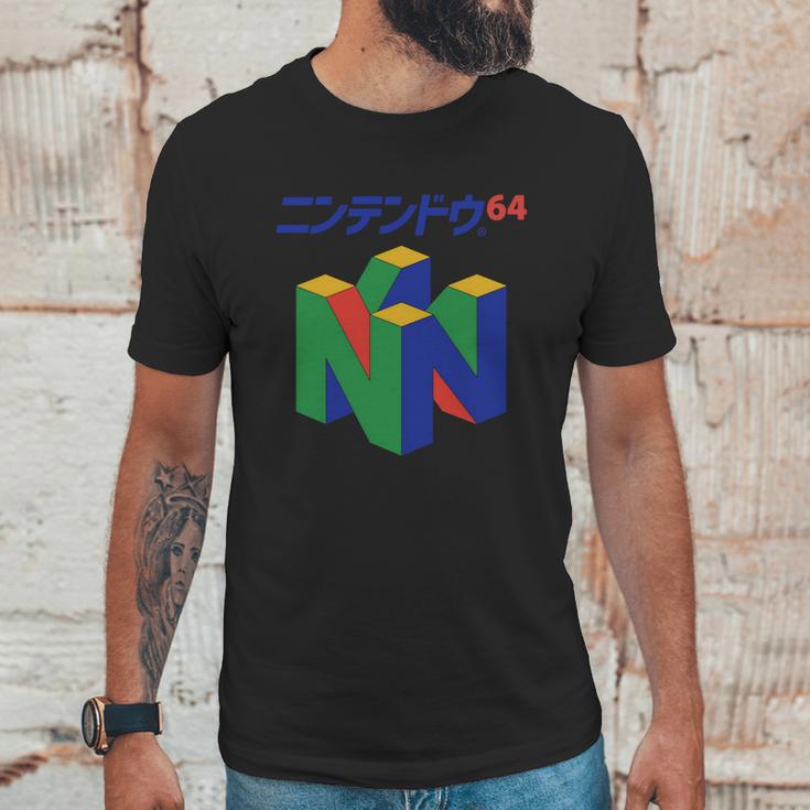 Japanese Nintendo 64 Shirt Unisex T-Shirt Gifts for Him