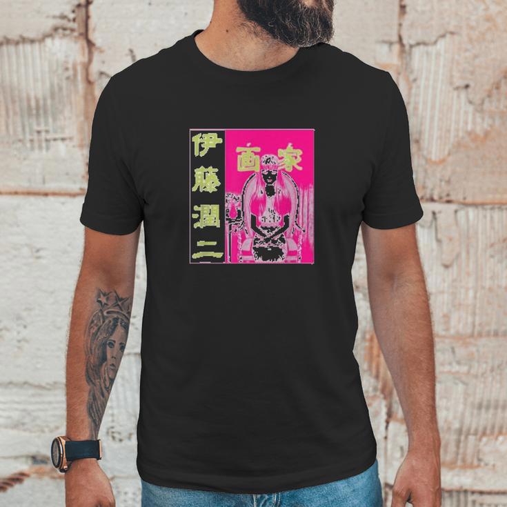 Junji Ito Sitting Girl Unisex T-Shirt Gifts for Him