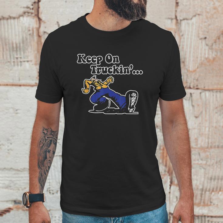 Keep On Truckin Unisex T-Shirt Gifts for Him