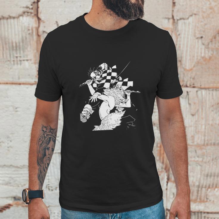 Kimetsu No Yaiba Demon Slayer Fight Unisex T-Shirt Gifts for Him