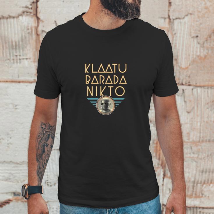 Klaatu Barada Nikto Unisex T-Shirt Gifts for Him