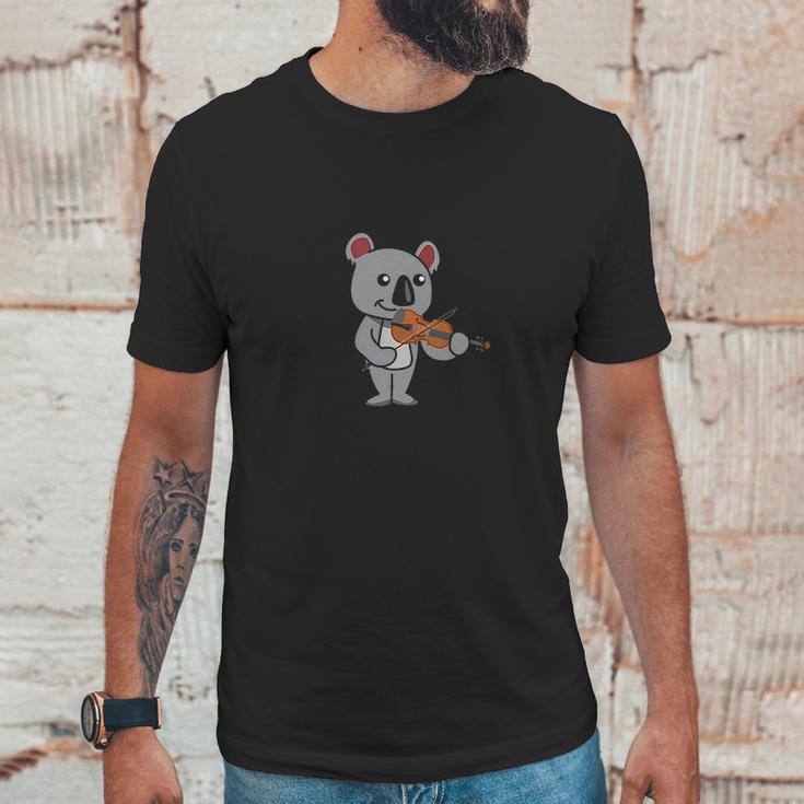 Koalafied Voilinist Unisex T-Shirt Gifts for Him