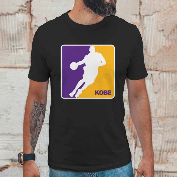 Kobe Nba Lakers Logo Rip Kobe Unisex T-Shirt Gifts for Him