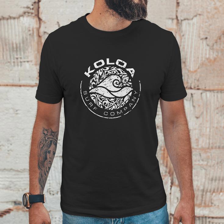 Koloa Surf Co Circle Wave Logo Unisex T-Shirt Gifts for Him