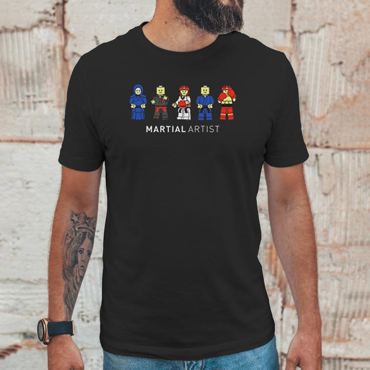 Korea Taekwondo Martial Arts Lego Unisex T-Shirt Gifts for Him