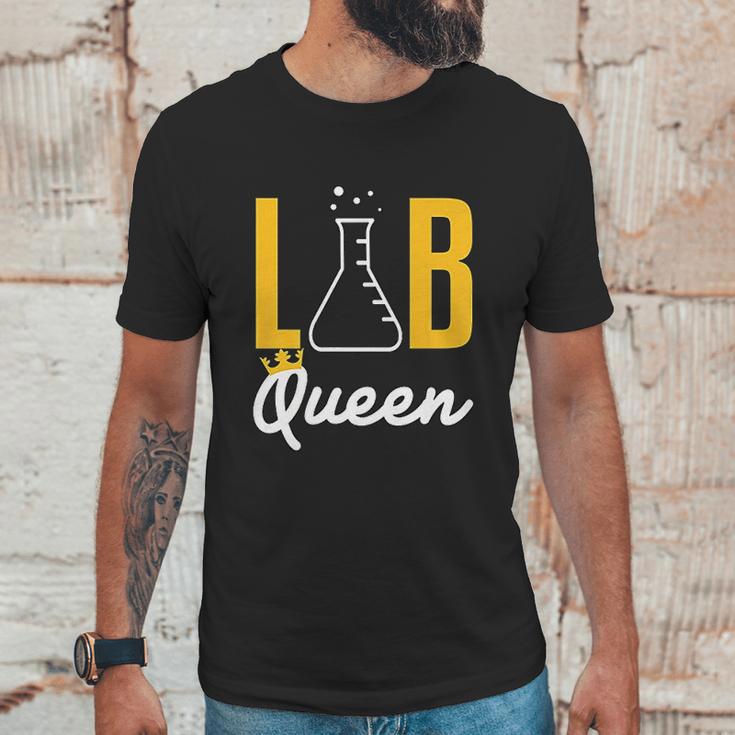 Lab Tech Queen Med Technician Funny Gift Supervisor Coworker Unisex T-Shirt Gifts for Him