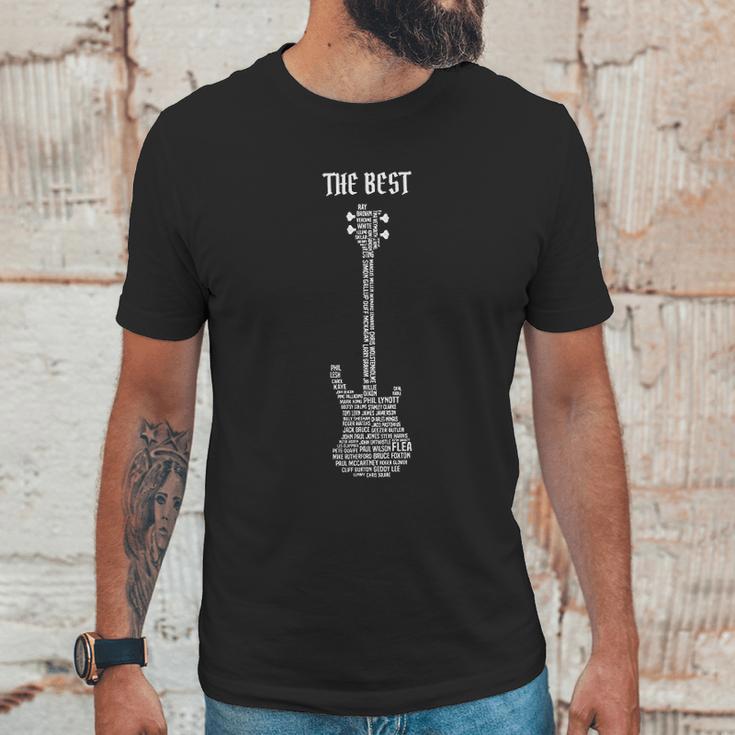 Ladies Bass Player Legends Bassist Guitar Electric 1959 American Unisex T-Shirt Gifts for Him