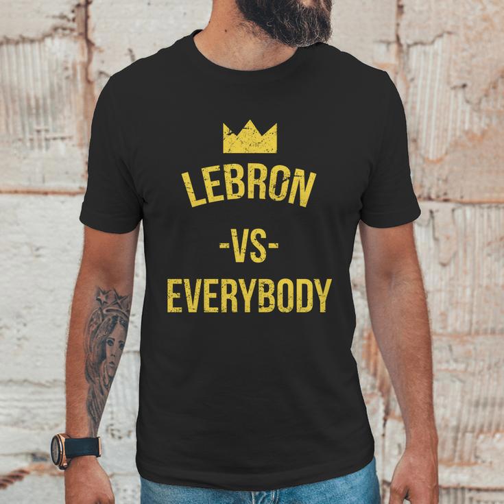 Lebron Vs Everybody La Bron Basketball Unisex T-Shirt Gifts for Him