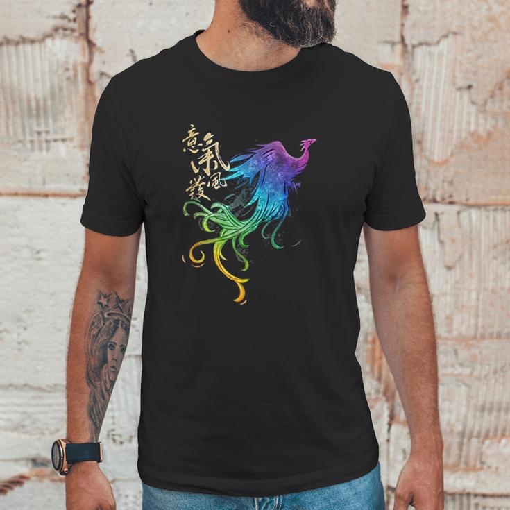 Live Action Phoenix Watercolor Unisex T-Shirt Gifts for Him