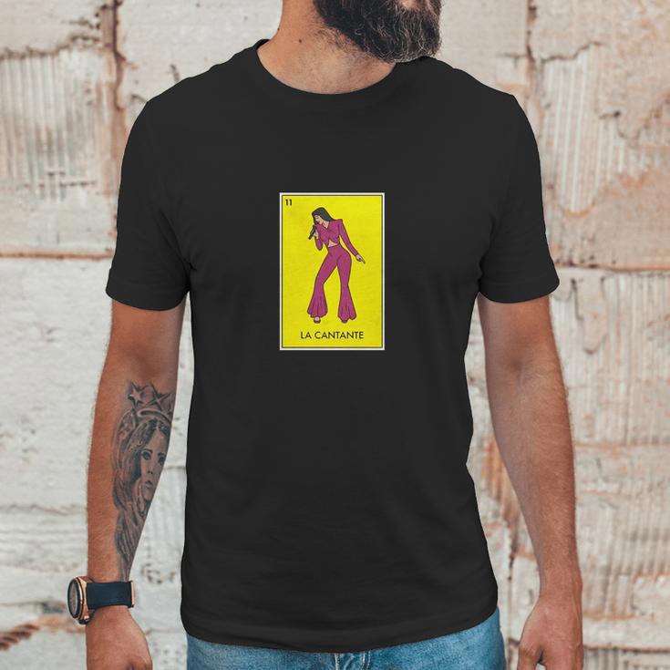 Loteria Selena La Cantante T-Shirt Unisex T-Shirt Gifts for Him