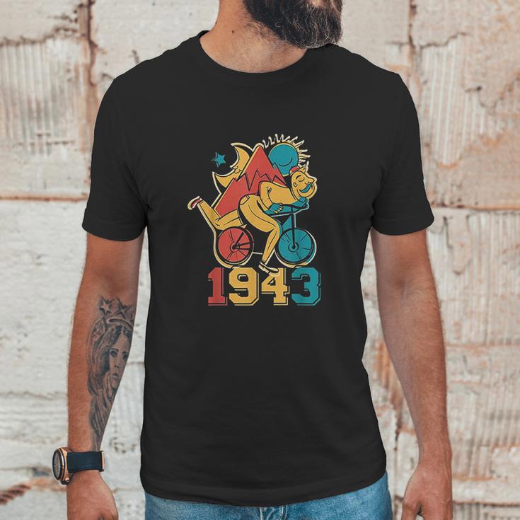 Lsd Bicycle Day 1943 Vintage Psychedelic Psychonaut Gift Unisex T-Shirt Gifts for Him