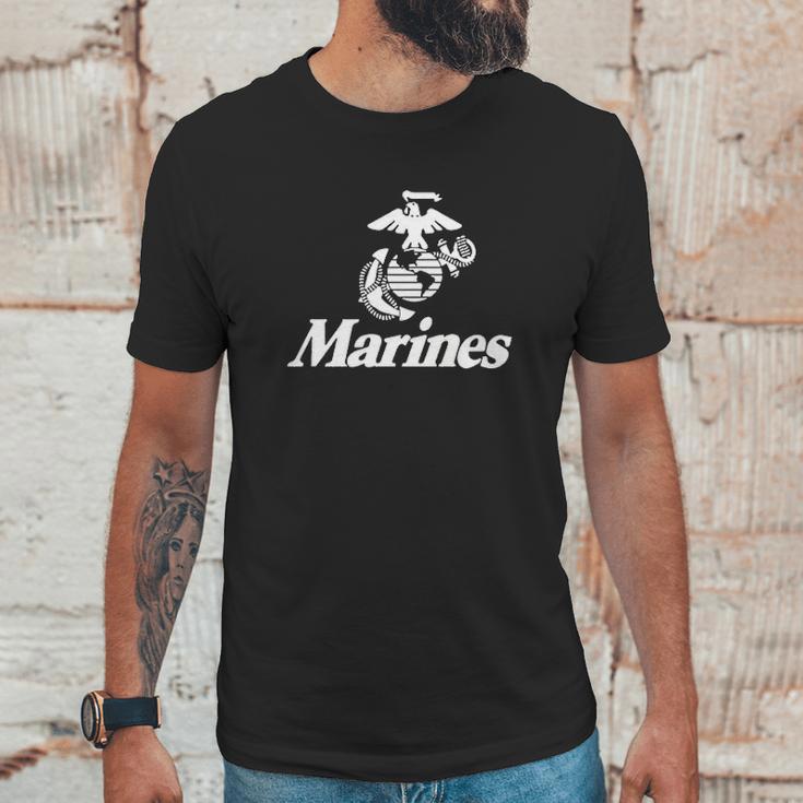 Lucky Ride Us Marines Usmc Marine Corps Unisex T-Shirt Gifts for Him