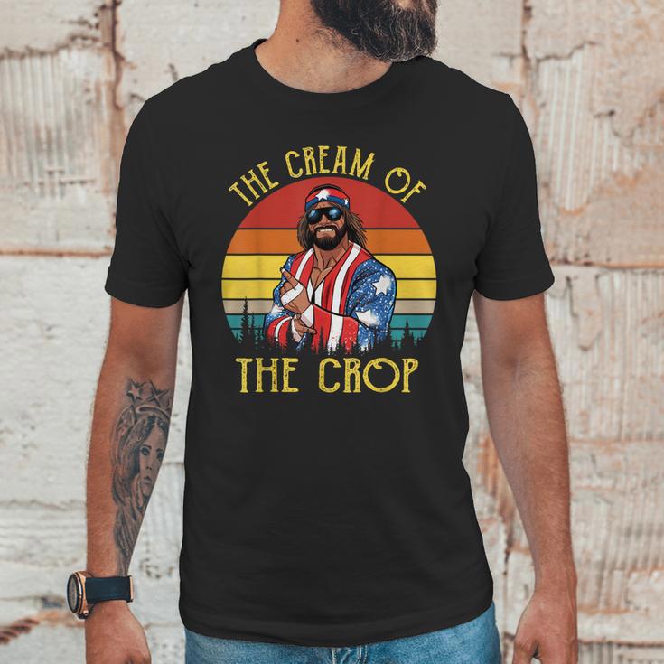 Macho-The Cream Of The Crop Wrestling Funny Retro Vintage Unisex T-Shirt Gifts for Him